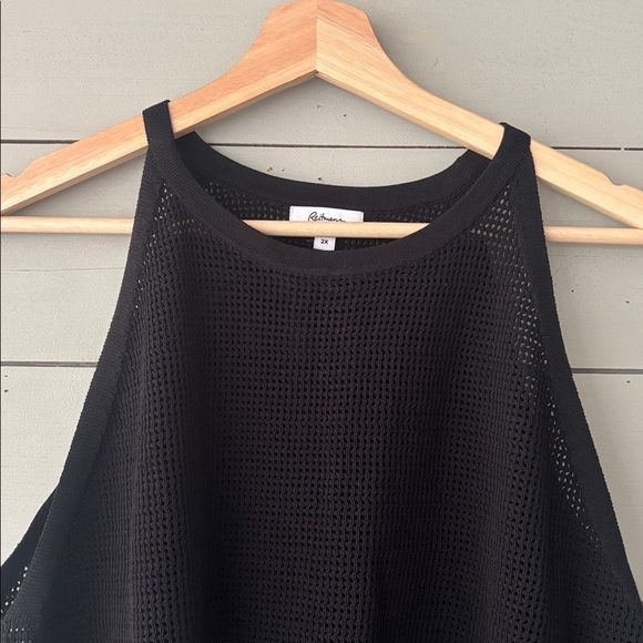 Reitmans Textured Mesh Knit Tank Top - Picture 4 of 7